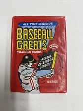 1990 Swell All Time Legends Baseball Greats Wax Pack Sealed