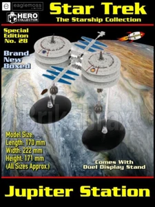 Eaglemoss Star Trek: Edición Especial 28 Modelo Estación Júpiter - Sin Revista - Nuevo - Imagen 1 de 10