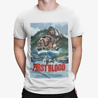 First Blood Poster T-Shirt - Retro Film TV Movie 80s Cool Gift Boxing Action