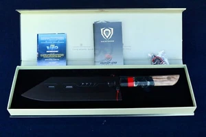 DALSTRONG FIRESTORM ALPHA SERIES 8" CRIXUS CHEF'S / CLEAVER HYBRID KNIFE - Picture 1 of 10