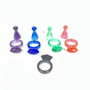 Vintage Pretty Pretty Princess Pieces Rings & Pawns ONLY - 1999 - Picture 1 of 1