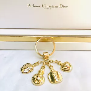 💝CHRISTIAN DIOR Parfum Charms SCHLÜSSELANHÄNGER KEY HOLDER Poison Dolce Dune Tendre +Box - Bild 1 von 9