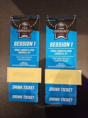 NCAA South Region Fan Experience & Drink Ticket - March 24th & March 26th • 100$