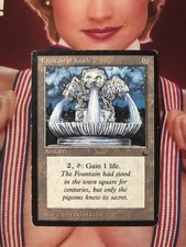Fountain of Youth 1 Card LP-MP Magic the Gathering The Dark
