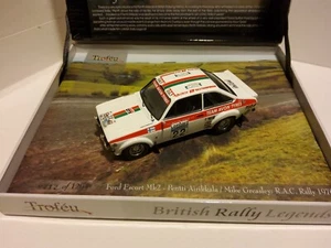 1/43 FORD ESCORT MK2 1976 LOMBARD RAC RALLY, PENTTI AIRIKKLA #22 TROFEO EDICIÓN LIMITADA - Imagen 1 de 3