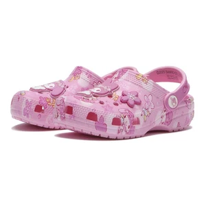 Zoccolo Crocs x Sanrio My Melody Classic 211201-90H 21cm Edizione Limitata Nuovo Giappone - Foto 1 di 4