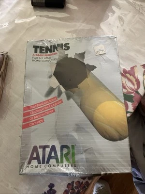 Tennis Cartridge Atari 400/800/XL/XE NOS - Sealed In Box New!!! 1983 - Image 1 of 2