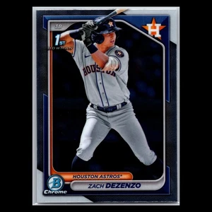 2024 Bowman Chrome - #BCP-161 Zach Dezenzo 1st Bowman - Houston Astros - Picture 1 of 2