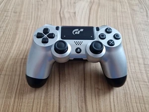 PS4 Controller PlayStation 4 Sony DualShock 4 V2 Gran Turismo GT Edition Silber - Bild 1 von 8