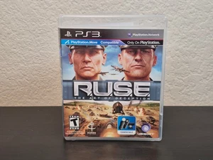 PS3 R.U.S.E. Juego Completo CIB Como Nuevo Disco Ubisoft EyeToy Compatible RTS War - Imagen 1 de 3