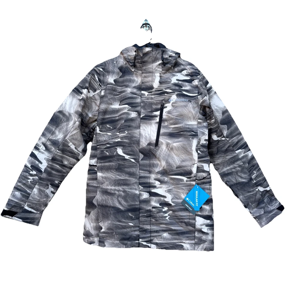 Chaqueta Whirlibird™ V Interchange para hombre nueva con etiquetas $230 talla 3-1 mediana blanca/negra nieve Foto 1 de 4