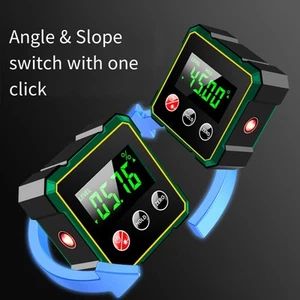 Klare LCD-Display-Wasserwaage mit Magnetfuß und Typ-C-Laden für Komfort - Bild 1 von 11