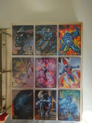 🔥 1995 Marvel Masterpieces Complete Base Set (151 Cards) 🔥 - Image 1 of 4