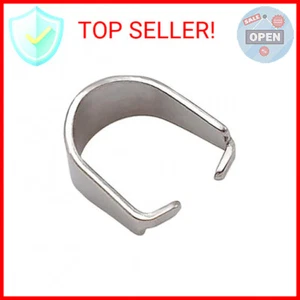 200PCS 304 Stainless Steel Pinch Bails for Pendant Charms, Snap Open Clips Bail, - Picture 1 of 2