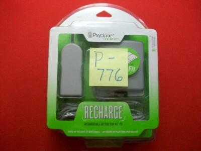 NEW PSYCLONE ESSENTIALS RECHARGABLE BATTERY FOR Wii FIT #PSE6504 30 HR CHARGE - Image 1 of 2