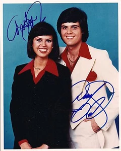 DONNY MARIE OSMOND 8X10 AUTÉNTICO EN PERSONA FIRMADO AUTÓGRAFO REIMPRESO FOTO RP - Imagen 1 de 1