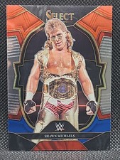 Shawn Michaels 2023 Panini Select WWE CONCOURSE RED & BLUE BASE RETAIL Card Mint