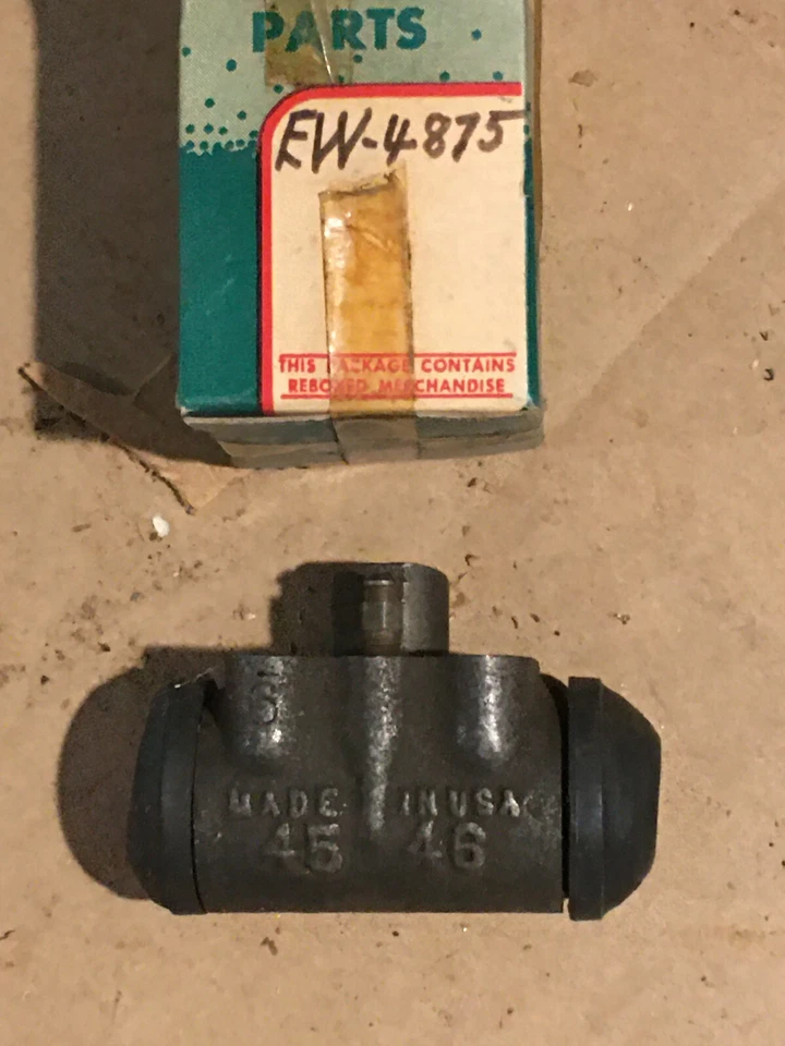 Nuevos cilindros de rueda delantera-Nash 1941-42,1949 Statesman/1941-49 Studebaker Champion Foto 1 de 4