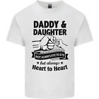 Daddy Und Tochter Lustig Vatertag Herren Baumwolle Maglietta T-Shirt