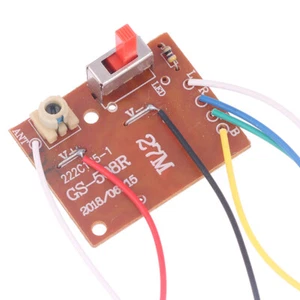 4CH RC Remote Control 27MHz Circuit PCB Transmitter and Receiver Board - Picture 1 of 11
