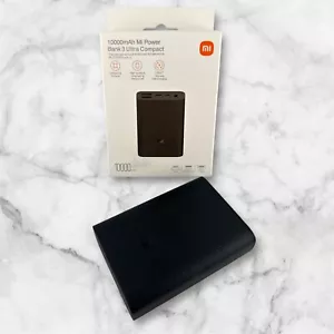 Xiaomi Mi Power Bank 3 Ultra Compact, 10000 mAh, Black - Picture 1 of 5