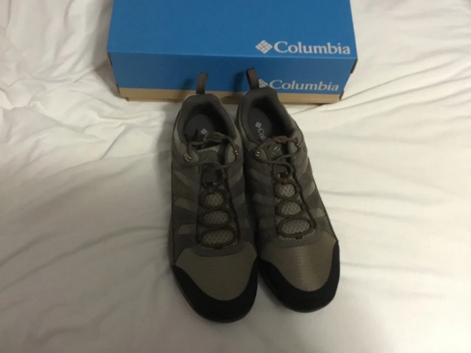 Columbia BM0830-227 Low Hiking Trail REDMOND Brown Leather Shoes Mens 12US 45EU