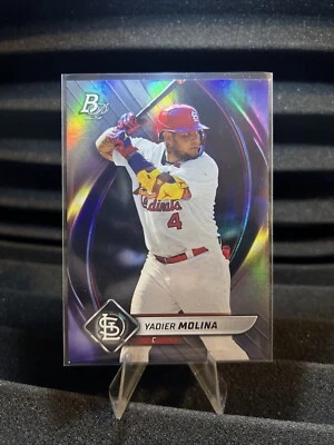Béisbol Bowman Platinum 2022. Yadier Molina #93 Foto 1 de 2