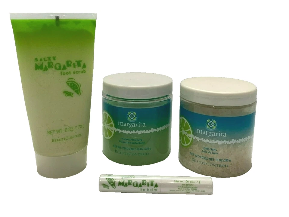 BeautiControl Salty Margarita Set of 4 Items all New Sealed NOS Unused - Image 1 of 1