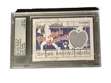 Jorge Posada Famous Fabrics Ink Big Apple #36/50 Memorabilia - New York Yankees