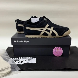 Onitsuka Tiger MEXICO 66 SLIP-ON Unisex 1183C157.001 BLACK/PUTTY - Picture 1 of 16