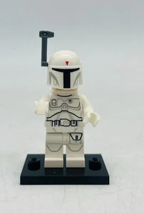 LEGO Star Wars: Boba Fett Mini Figura Blanco Patrón Detallado - Imagen 1 de 2