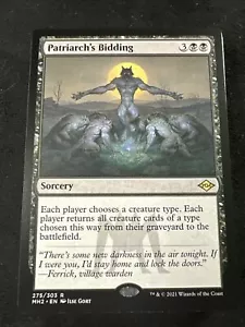Mtg Patriarch’s Bidding MH2 NM 275/303 - Picture 1 of 3