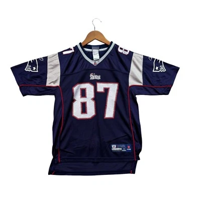 Camiseta azul Rob Gronkowski Reebok On Field New England Patriots #87 M 10/12 Foto 1 de 4