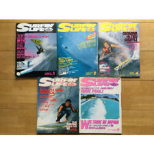 Surfing Life Monthly Magazine 1988 5 volumes 1 2 4 6 9 set book Japanese O997