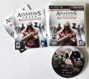Assassin's Creed Brotherhood  2010 Sony Playstation 3 PS3 game CIB tested works - Picture 1 of 5