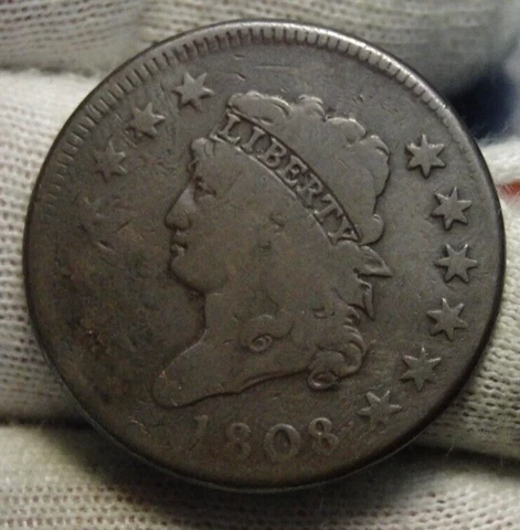 1808 Penny Classic Head Large Cent Cover
