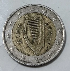 EUROPEAN UNION (IRELAND) 🇪🇺 / 🇮🇪 TWO (2) EURO COIN 2002 - Picture 1 of 2