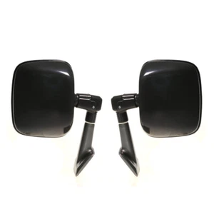 Fit Toyota Land Cruiser BJ60 FJ60 62 HJ60 HJ61 80-90 Black Side Door Mirrors Set - Picture 1 of 6