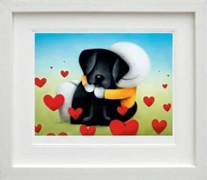 Head Over Heels by Doug Hyde. FRAMED in WHITE - New with COA, In Stock. - Picture 1 of 2