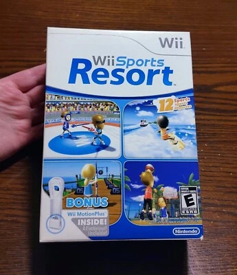 Wii Sports Resort MotionPlus Bundle for Nintendo Wii NEW SEALED See Pics/Descrip - Image 1 of 4