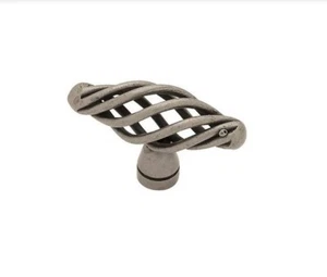 Liberty Birdcage 2 in. (51 mm) Antique Pewter Oval Cabinet Knob PN0528H-AP-C - Picture 1 of 3