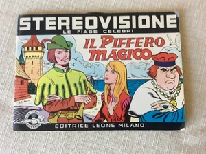 STEREOVISIONE FIABA DISCO FUMETTO 1968 - CENERENTOLA  EDITRICE LEONE MILANO - Imagen 1 de 3