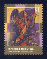 ARGENTINIEN Argentina 3245 ** WEIHNACHTEN Erzengel Gabriel CHRISTMAS Navidad