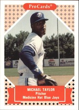 1991-92 ProCards Tomorrow's Heroes #176 Michael Taylor