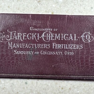 1901 Jarecki Chemical Co. Sandusky, Cincinnati Ohio Advertising Pocket Notebook - Picture 1 of 22