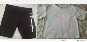 Girls CHAMPION 2 Pc Outfit Set Size M GREAT SHAPE! - Picture 1 of 6