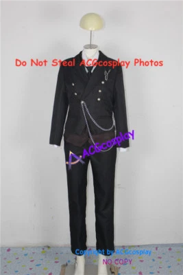 Kuroshitsuji Black Butler Sebastian Michaelis cosplay costume Without chest pin - Image 1 of 4