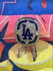 SHOHEI OHTANI 2024 LA DODGERS WORLD SERIES CHAMPIONS RING + Display Case - Picture 1 of 10