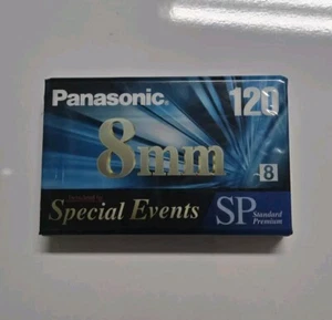 Panasonic SP 120 8mm Camcorder Video Tape Special Events New Sealed - Picture 1 of 3