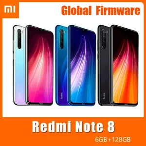 Original Smartphone Xiaomi Redmi Note 8 64GB 128G 4000mAh Android Cellphone NEW - Picture 1 of 18